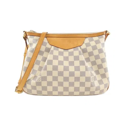 Pre-owned Louis Vuitton Damier Azur Azur Coated Canvas Shoulder Bag ()