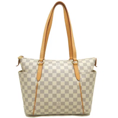 Pre-owned Louis Vuitton Damier Azur Azur Pvc Tote Bag ()