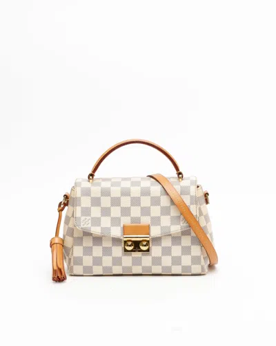 Pre-owned Louis Vuitton Damier Azur Croisette Bag