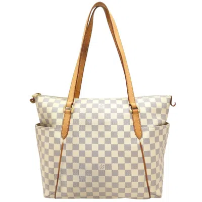 Pre-owned Louis Vuitton Damier Azur Damier Azur Canvas Tote Bag ()