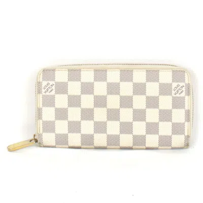 Pre-owned Louis Vuitton Damier Azur Damier Azur Damier Azur Long Wallet (bi-fold) ()