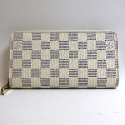 Pre-owned Louis Vuitton Damier Azur Damier Azur Damier Azur Long Wallet (bi-fold) ()