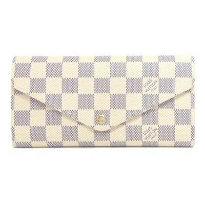 Pre-owned Louis Vuitton Damier Azur Damier Canvas Wallet (bi-fold) ()