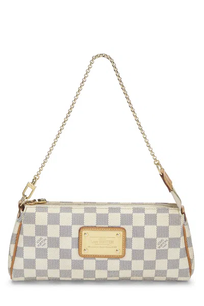 Pre-owned Louis Vuitton Damier Azur Eva