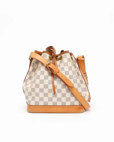 Pre-owned Louis Vuitton Damier Azur Noé Bb Bag