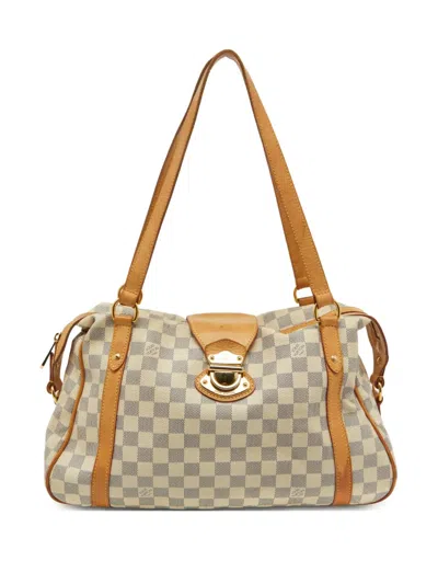 Pre-owned Louis Vuitton Damier Azur Pattern Shoulder Bag