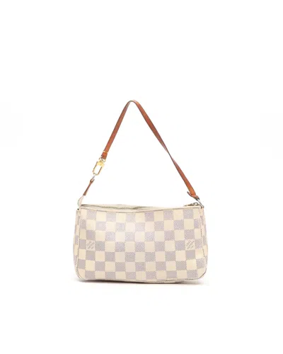 Pre-owned Louis Vuitton Damier Azur Pochette Accessories