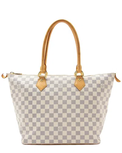 Louis Vuitton Damier Azur Saleya Mm (authentic Pre-loved)