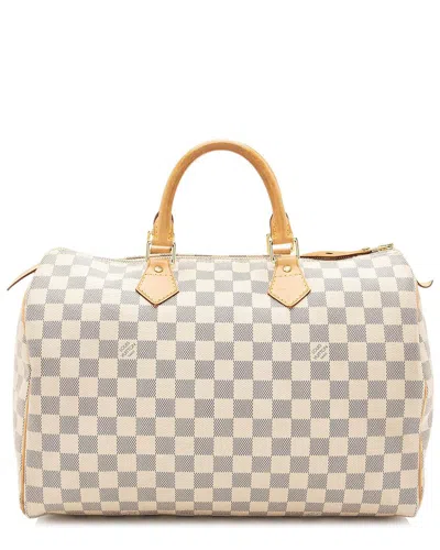 Pre-owned Louis Vuitton Damier Azur Speedy 35 (authentic Pre-loved)