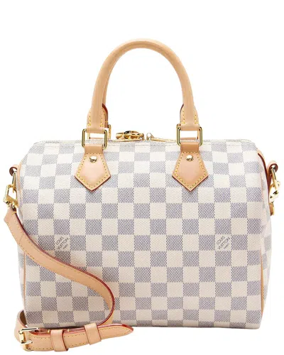Louis Vuitton Damier Azur Speedy Bandouliere 25 Satchel (authentic Pre-loved)