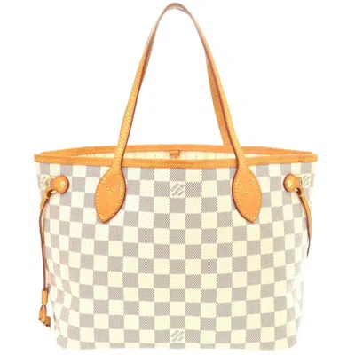 Pre-owned Louis Vuitton Damier Azur White Damier Azur Tote Bag ()