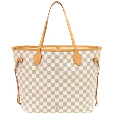 Pre-owned Louis Vuitton Damier Azur White Damier Azur Tote Bag ()
