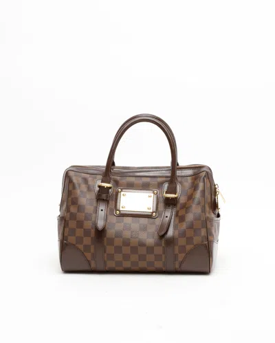 Pre-owned Louis Vuitton Damier Berkeley Bag In Brown