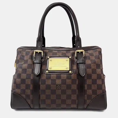 Pre-owned Louis Vuitton Damier Berkeley Handbag In Brown