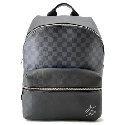 Pre-owned Louis Vuitton Damier Black Backpack ()