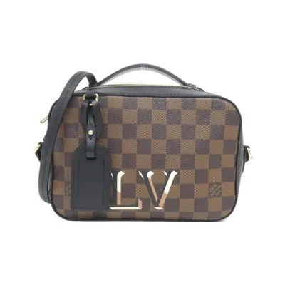 Pre-owned Louis Vuitton Damier Black Ebene Coated Canvas Shoulder Bag ()