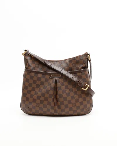 Pre-owned Louis Vuitton Damier Bloomsbury Pm Bag In Brown