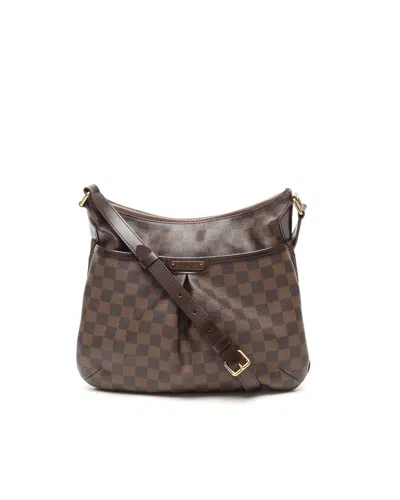 Pre-owned Louis Vuitton Damier Bloomsbury Pm Bag In Brown