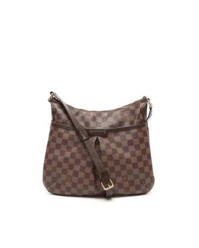 Pre-owned Louis Vuitton Damier Bloomsbury Pm Bag In Brown