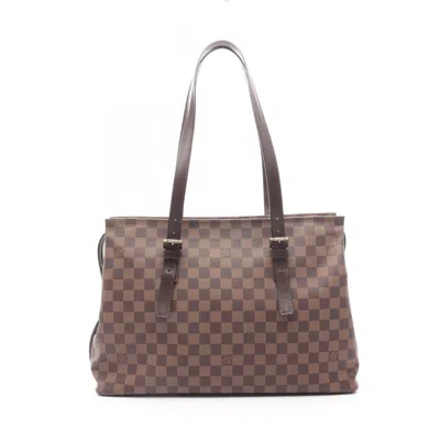 Pre-owned Louis Vuitton Damier Brown Coated Canvas Tote Bag ()