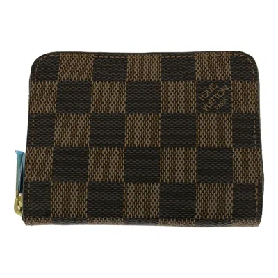 Pre-owned Louis Vuitton Damier Brown Coin Purse/coin Case ()