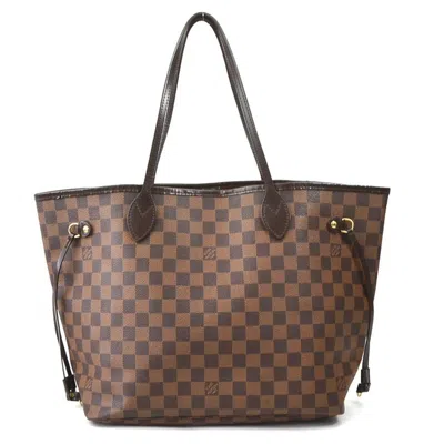 Pre-owned Louis Vuitton Damier Brown Damier Canvas Damier Canvas Tote Bag () In Brown, Damier Canvas