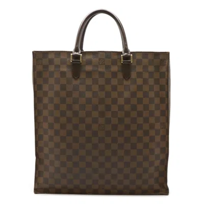 Pre-owned Louis Vuitton Damier Brown Damier Canvas Galle Pvc Handbag Tote Bag ()