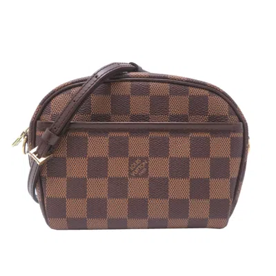 Pre-owned Louis Vuitton Damier Brown Damier Canvas Pochette Shoulder Bag ()