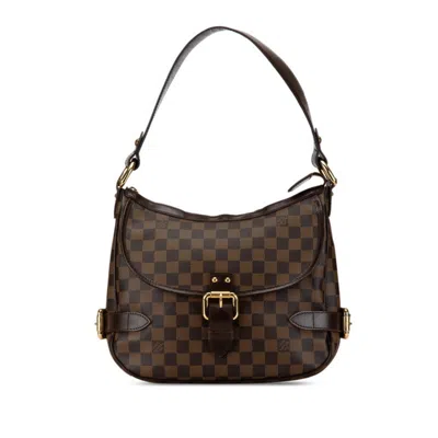 Pre-owned Louis Vuitton Damier Brown Damier Canvas Pvc Leather Shoulder Bag () In Brown, Damier Canvas