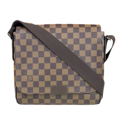 Pre-owned Louis Vuitton Damier Brown Damier Canvas Shoulder Bag ()