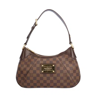 Pre-owned Louis Vuitton Damier Brown Damier Canvas Shoulder Bag ()