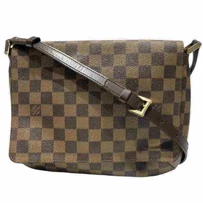Pre-owned Louis Vuitton Damier Brown Damier Canvas Shoulder Bag () In Brown, Damier Canvas