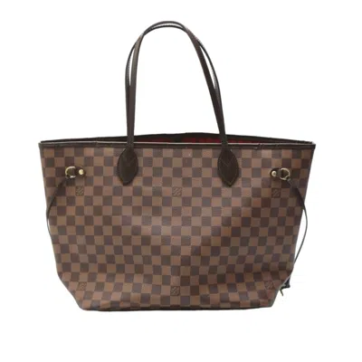 Pre-owned Louis Vuitton Damier Brown Damier Canvas Tote Bag ()
