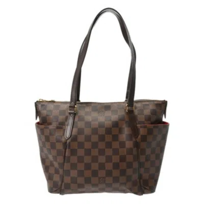Pre-owned Louis Vuitton Damier Brown Damier Canvas Tote Bag ()