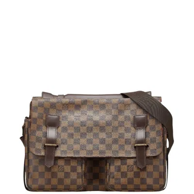 Pre-owned Louis Vuitton Damier Brown Pvc Leather Handbag Shoulder Bag ()