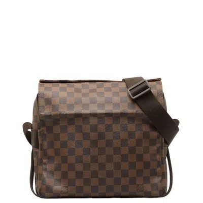 Pre-owned Louis Vuitton Damier Brown Pvc Leather Shoulder Bag ()