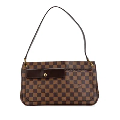 Pre-owned Louis Vuitton Damier Brown Pvc Leather Shoulder Bag ()