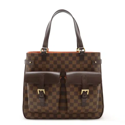 Pre-owned Louis Vuitton Damier Brown Pvc Shoulder Bag Tote Bag ()