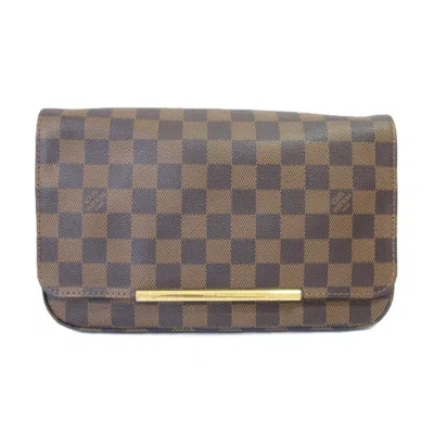 Pre-owned Louis Vuitton Damier Brown Shoulder Bag ()