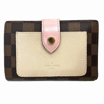 Pre-owned Louis Vuitton Damier Canvas Damier Canvas Long Wallet (bi-fold) ()