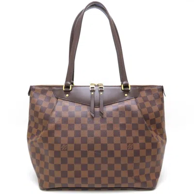 Pre-owned Louis Vuitton Damier Canvas Ebene Canvas Shoulder Bag Tote Bag ()