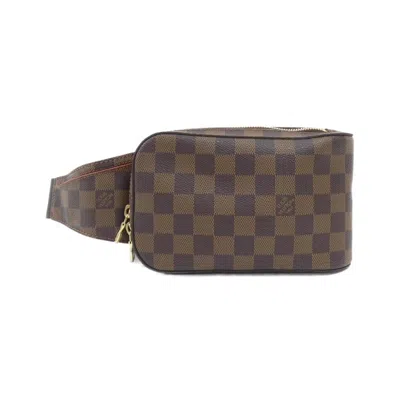 Pre-owned Louis Vuitton Damier Canvas Ebene Coated Canvas Shoulder Bag Sling Bag ()