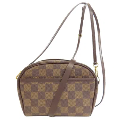 Pre-owned Louis Vuitton Damier Canvas Ebene Damier Canvas Pochette Shoulder Bag () In Brown