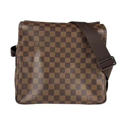 Pre-owned Louis Vuitton Damier Canvas Ebene Damier Canvas Shoulder Bag () In Brown
