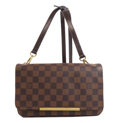 Pre-owned Louis Vuitton Damier Canvas Ebene Damier Canvas Shoulder Bag () In Damier Canvas, Ebene