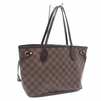 Pre-owned Louis Vuitton Damier Canvas Ebene Damier Canvas Tote Bag ()