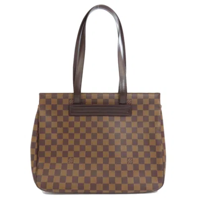 Pre-owned Louis Vuitton Damier Canvas Ebene Damier Canvas Tote Bag ()