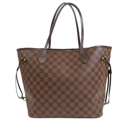 Pre-owned Louis Vuitton Damier Canvas Ebene Damier Canvas Tote Bag () In Damier Canvas, Ebene