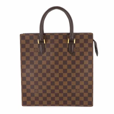 Pre-owned Louis Vuitton Damier Canvas Ebene Damier Canvas Tote Bag () In Multi