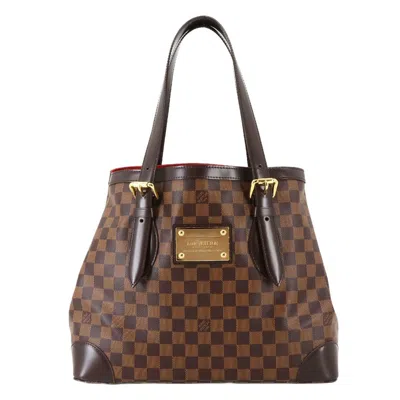 Pre-owned Louis Vuitton Damier Canvas Ebene Damier Canvas Tote Bag () In Multi
